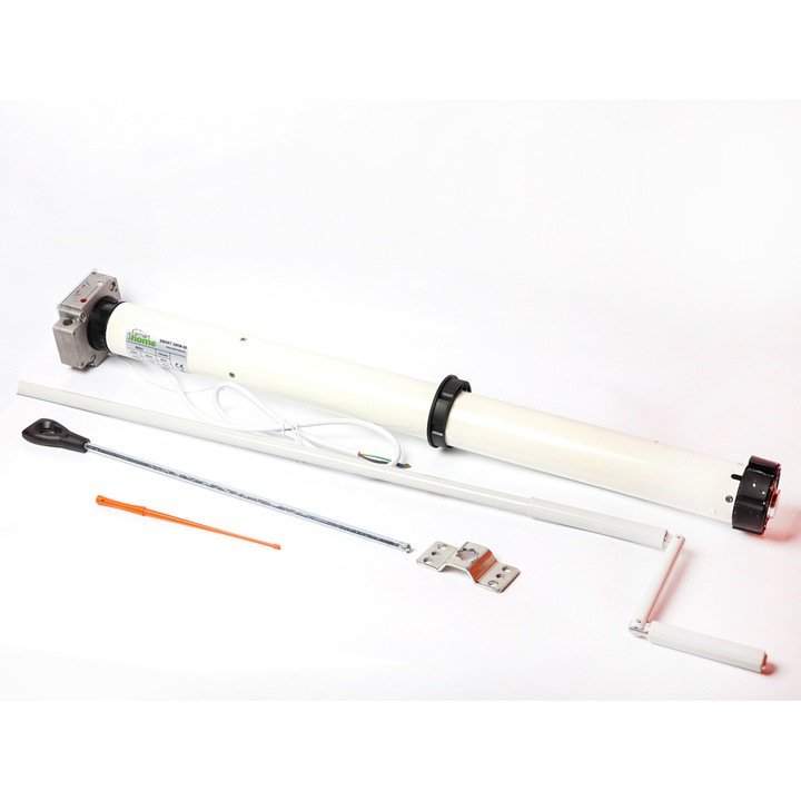 Двигател за гаражна врата Smart Home, 70-100 Nm, механично крайно положение, бърза и тиха работа, комплект с монтажна плоча