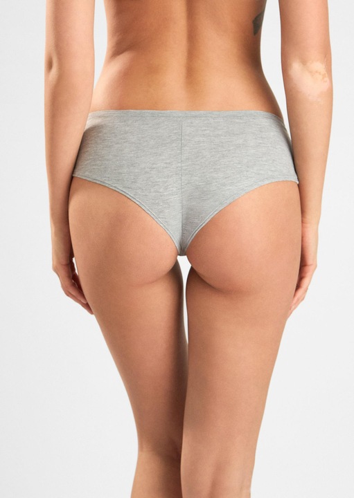 Chiloți femei, Sielei, Gri, XS, Bumbac organic, Hipoalergenic