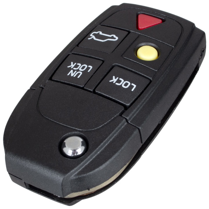 Carcasa telecomanda M MODECAR 5 butoane pentru Volvo 440 460 480 740 760 850 940 960 C30 C70 S40 S60 S80 V40 V50 V70 XC60 XC70 XC90