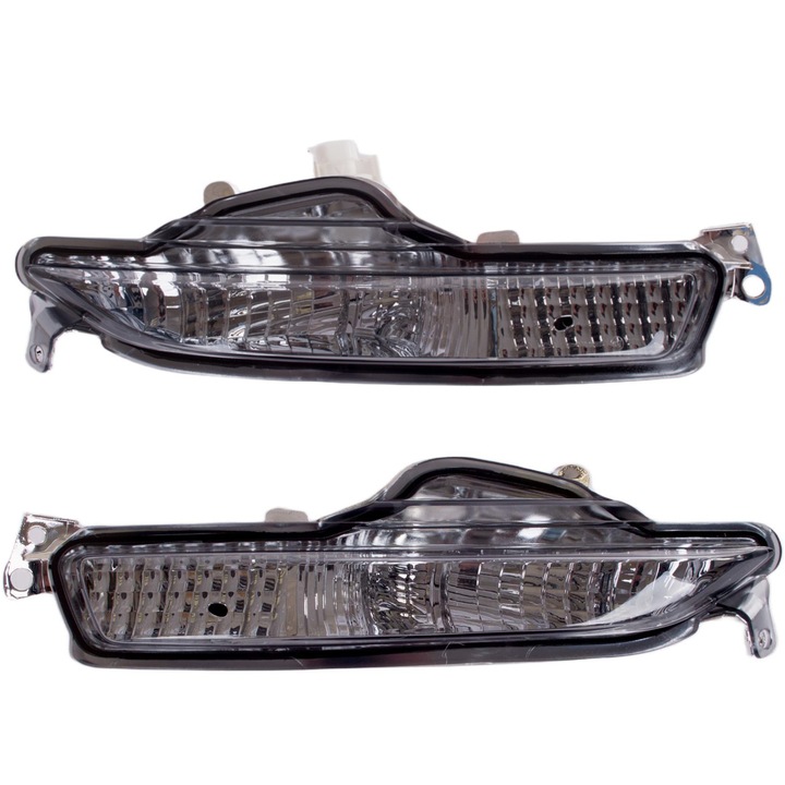 IVECO DAILY 2019- 1 pereche (2 buc.) semnalizatoare cu suporturi becuri albe S+D COMPLET