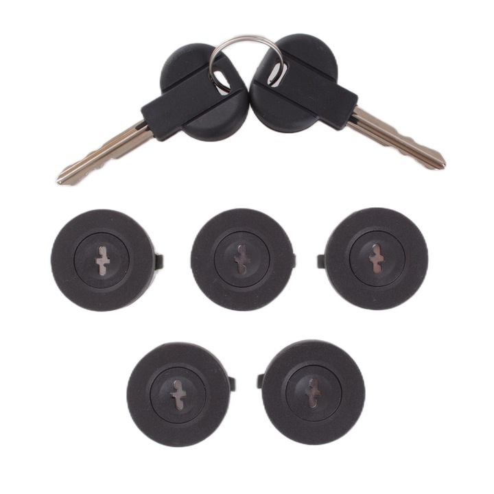 Set 5 piese M MODECAR, incuietori usi, Citroen JUMPY, Fiat SCUDO, Peugeot EXPERT, 1995-2006