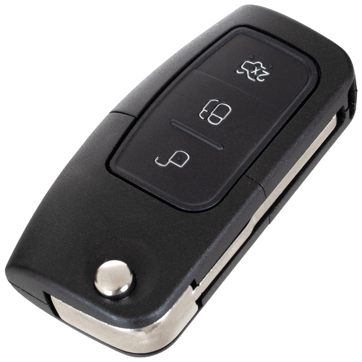 Кутия за дистанционно управление M MODECAR за Ford B-MAX, C-MAX, Ecosport, Fiesta VI, Focus II, Galaxy II, Mondeo IV, S-MAX, Transit Courier, 3 бутона, нова