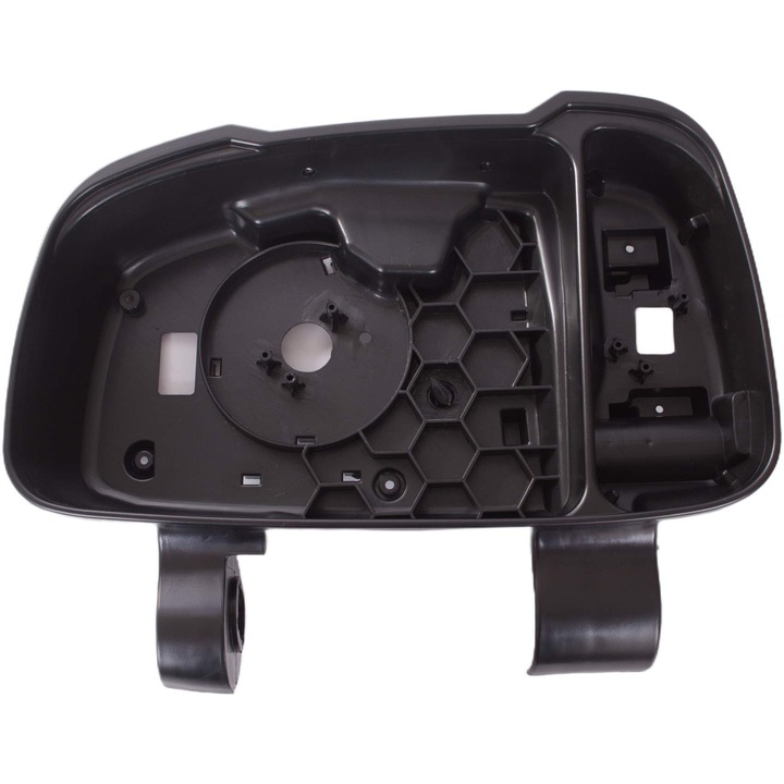 Carcasa interioara oglinda exterioara M MODECAR, dreapta, cu brat scurt, manuala/ electrica, neagra, pentru Fiat DUCATO, Citroen JUMPER, Peugeot BOXER, 2006-2025
