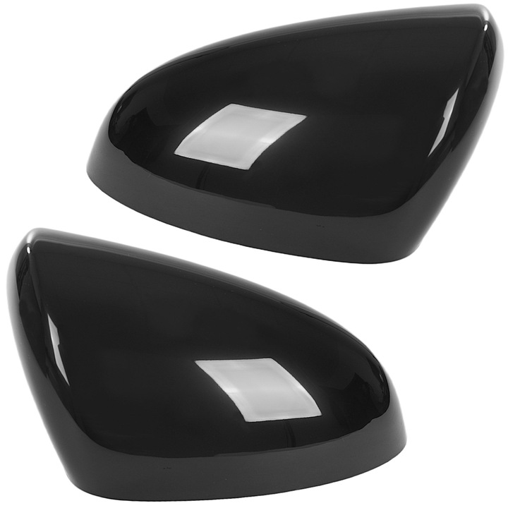 Nissan Qashqai I J10 07-14 carcasa oglinda exterioara NEAGRA stanga + dreapta 2 buc. SET