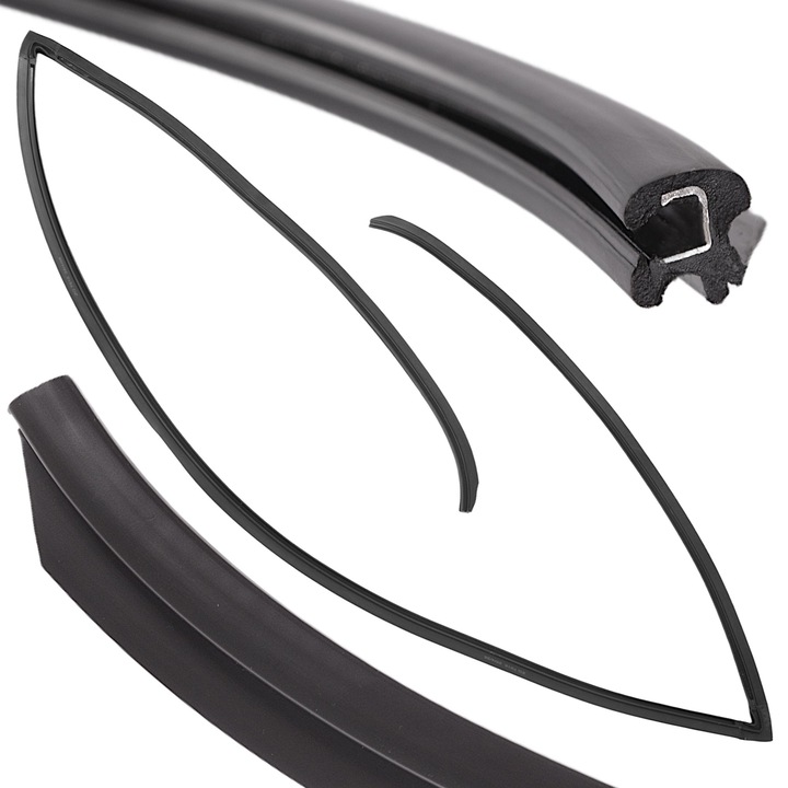 BMW 5 E60 02-09 SEDAN hátsó ablak garnitúra