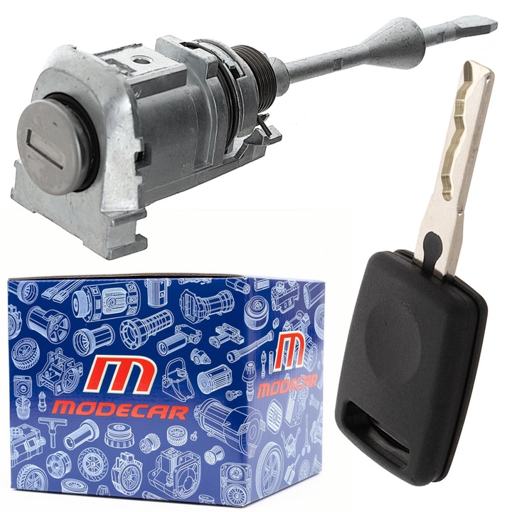 Audi Q7 2006-2015 bal első ajtózár, M MODECAR, új, 1 kulccsal