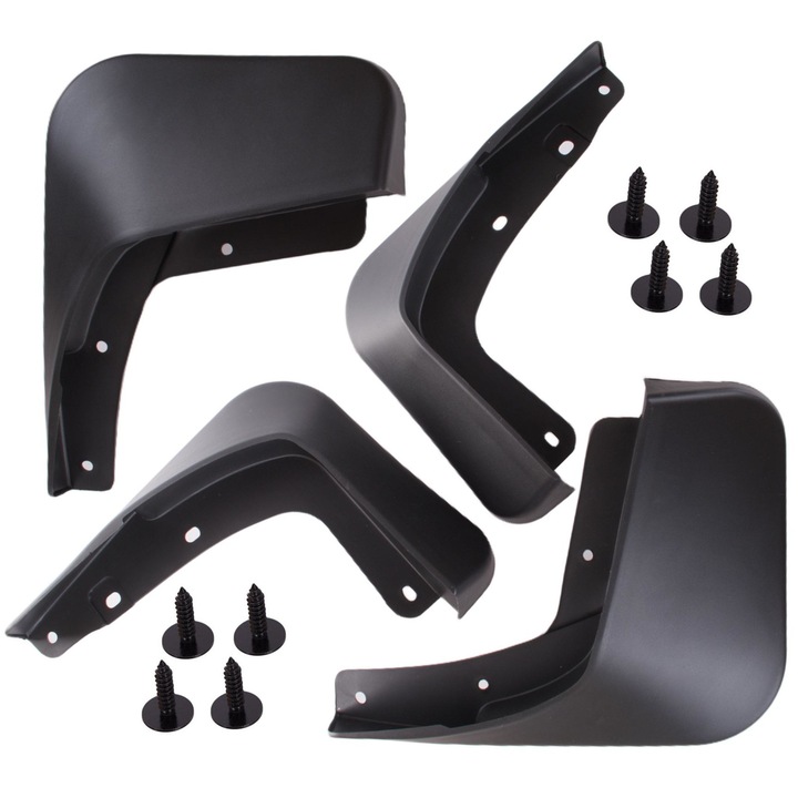 Aparatori noroi M MODECAR set 4 bucati pentru Suzuki Vitara 2015+, negru, TPE