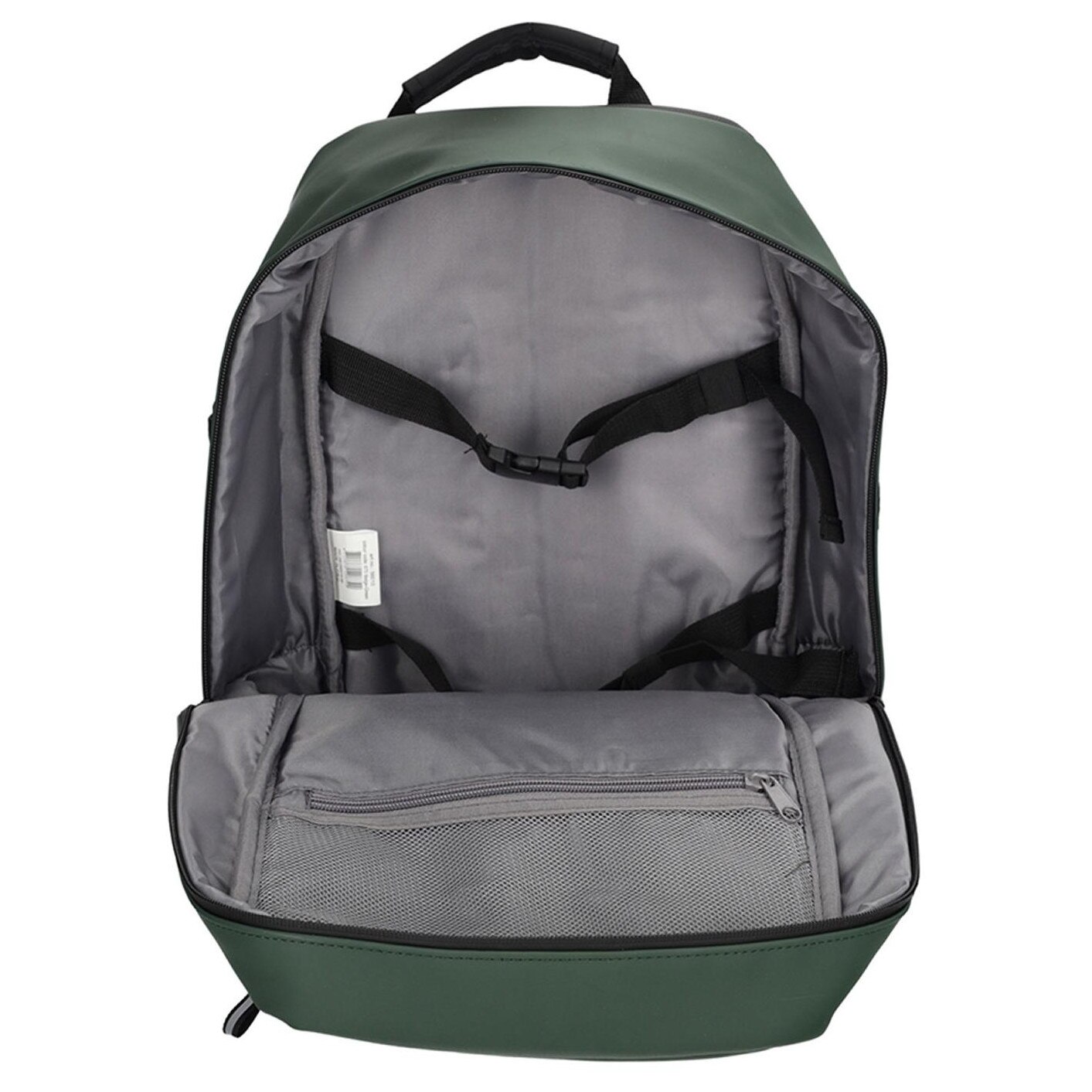 Rucsac laptop Enrico Benetti Bergen, hidrofug, 15 inch, 25x20x40cm, bej-verde