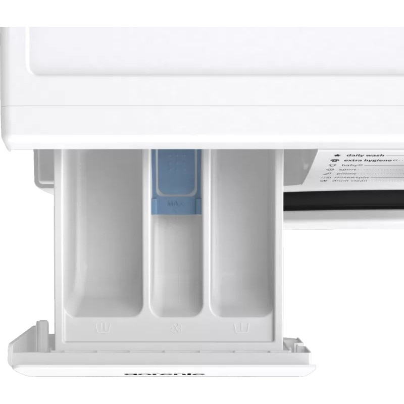Masina de spalat rufe Gorenje WNGPI61SBS, AllergyCare, Intarziere pornire, Inverter, 6 Kg, 1000 rpm, Clasa B, Alba