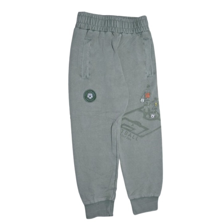 Happy House WY898 pamut sportnadrág fiúknak, zöld 126687