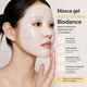 Masca facială Biodance Radiant Vita, Niacinamide și Glutation, 34 g, iluminare, uniformizare