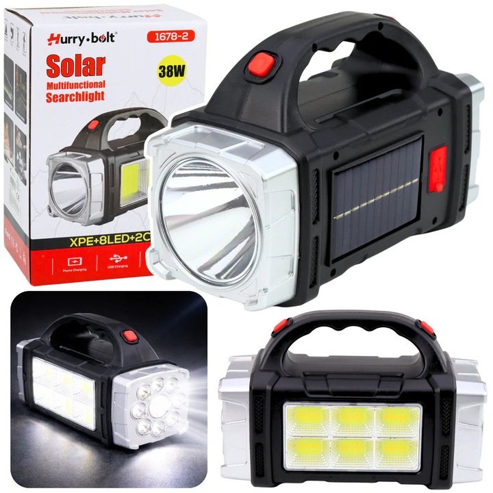 Многофункционално LED фенерче HB-1678, 38W, Lean 27712