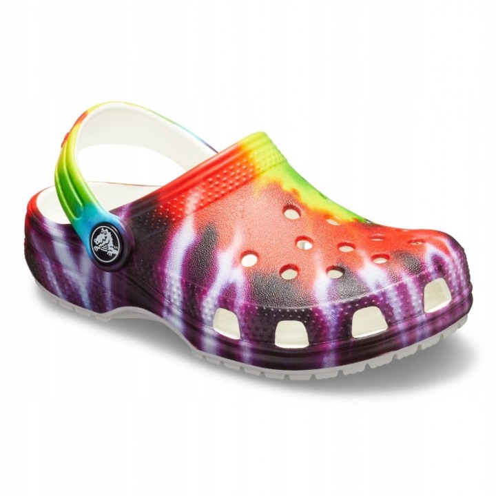 Saboti Crocs copii unisex Classic Tie Dye, multicolor, marime EU 38-39