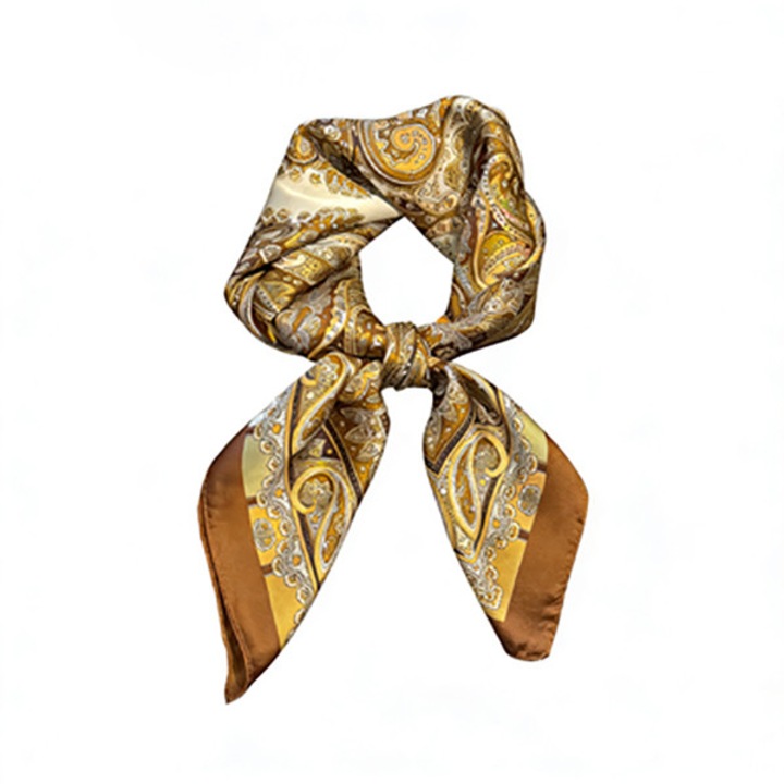 Esarfa eleganta dama 70x70cm, model floral palat