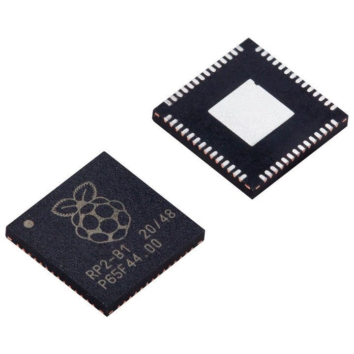 Mikrokontroller Raspberry Pi RP2040 32 bites, 30 digitális érintkező, 4 analóg érintkező, 133 MHz