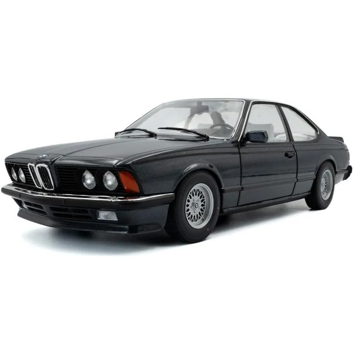 Gyűjtői autó, Solido, BMW 635 CSI, Macau Blue, 1:18, 32.2x16.7x13.6cm