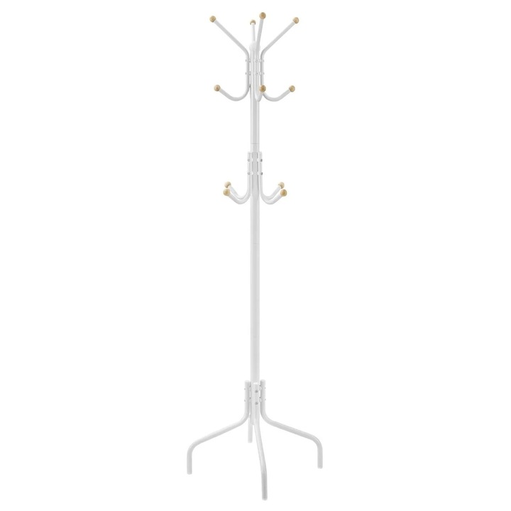 Cuier Songmics, otel, alb/auriu, 55 x 180 cm