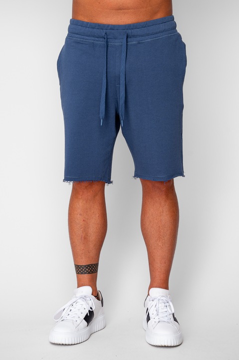 Kék pamut rövidnadrág 20440, BLUE