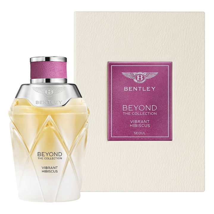 Parfum unisex Bentley Beyond the Collection Vibrant Hibiscus 100ml, notele ambrate-lemnoase, florale, fructate, condimentate
