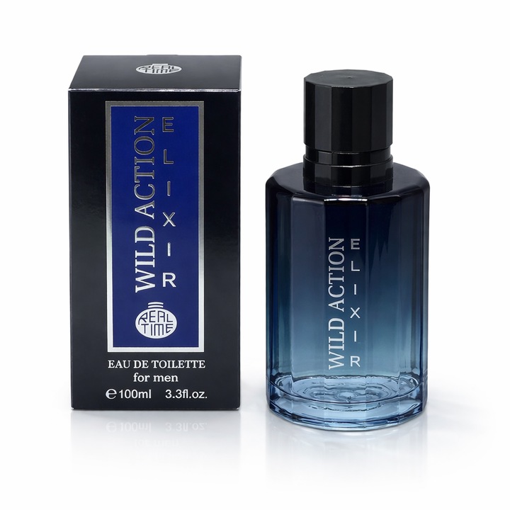 Parfum barbatesc WILD ACTION, EDT, 100 ml