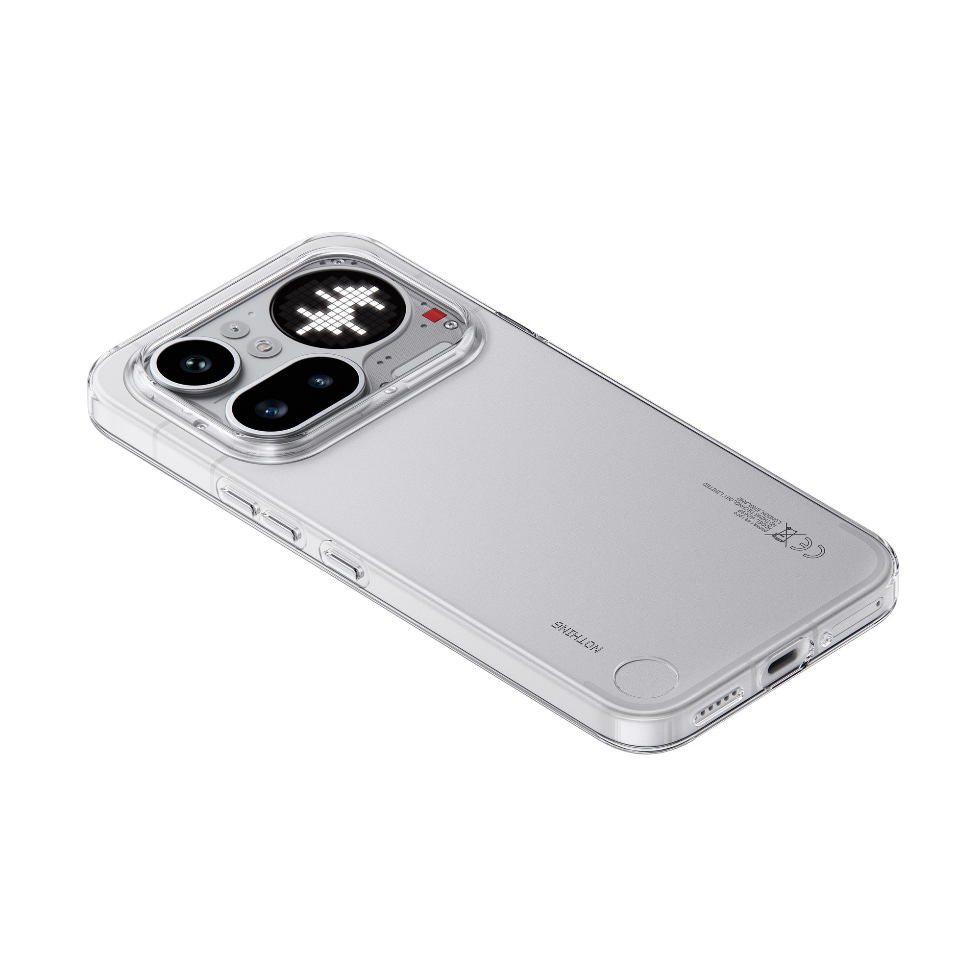 Telefon mobil Nothing Phone (4a) Pro, 256GB, 12GB RAM, 5G, Silver