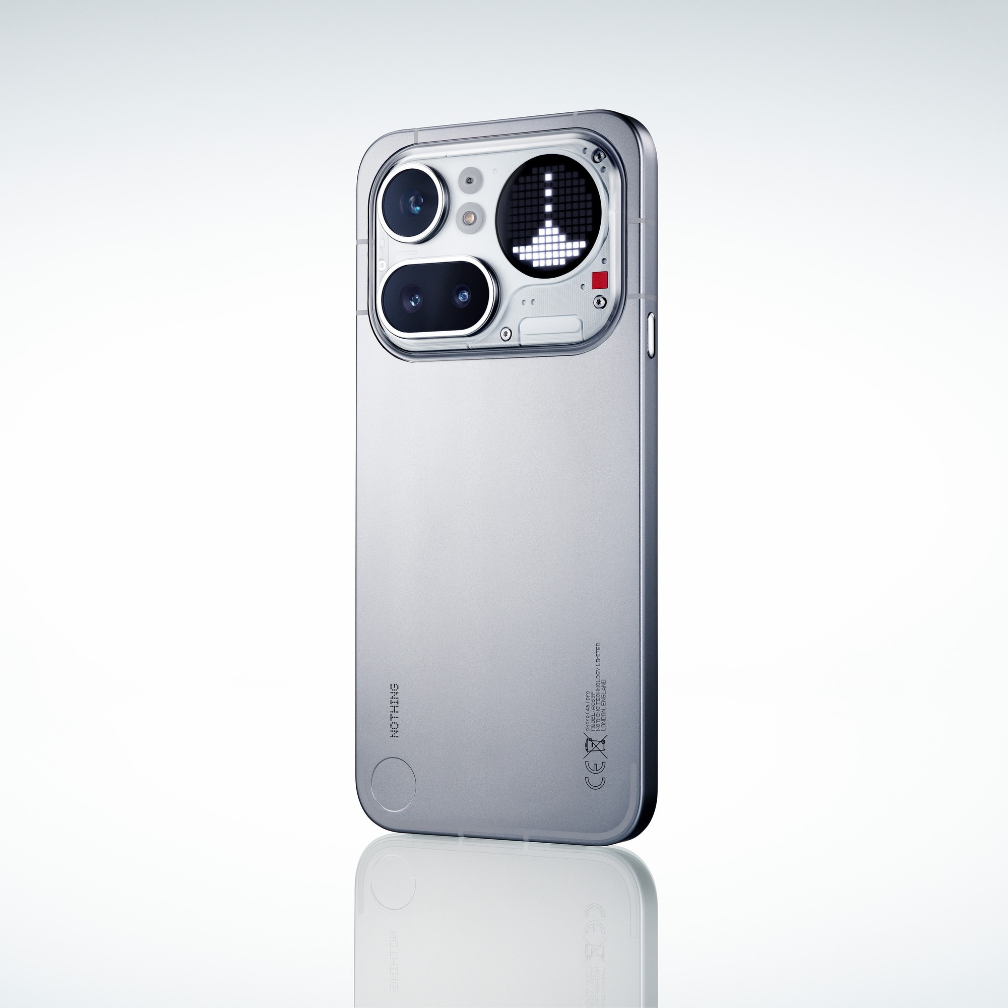 [ほぼ新品]NOTHING Phone ( 4a ) Pro シルバー Telefon mobil Nothing Phone (4a) Pro, 256GB, 12GB RAM, 5G, Silver
