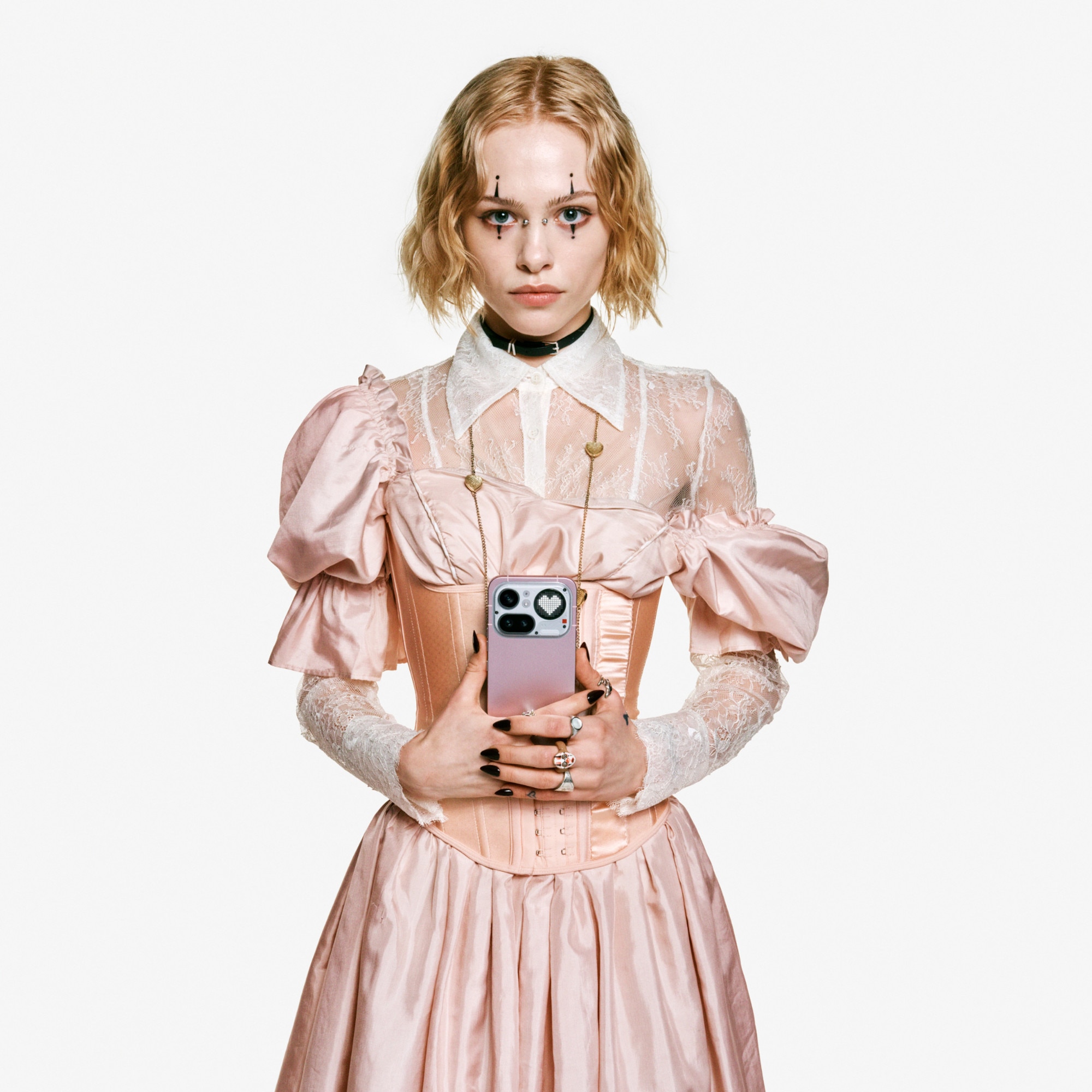 Telefon mobil Nothing Phone (4a) Pro, 256GB, 12GB RAM, 5G, Pink