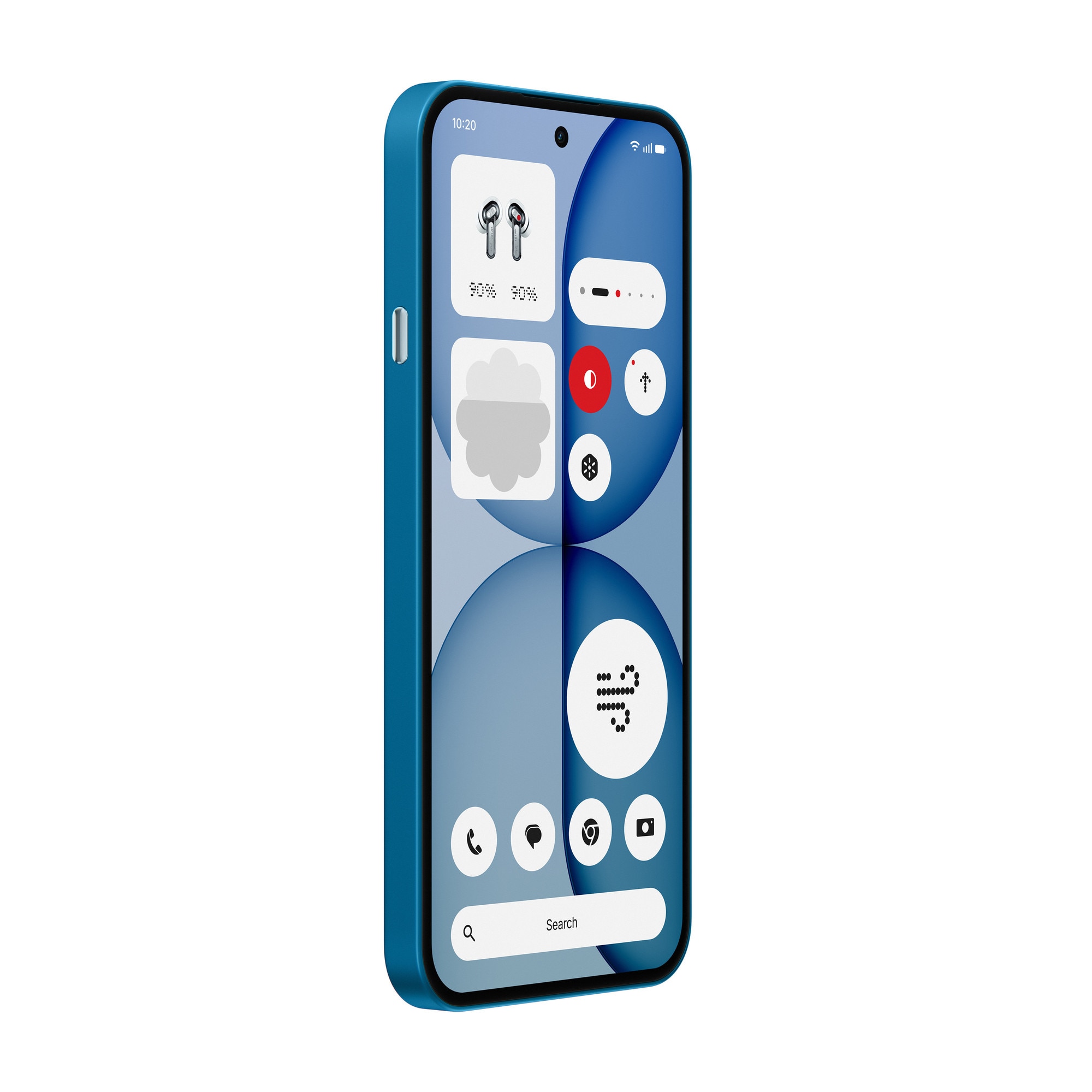Telefon mobil Nothing Phone (4a), 256GB, 12GB RAM, 5G, Blue - eMAG.ro