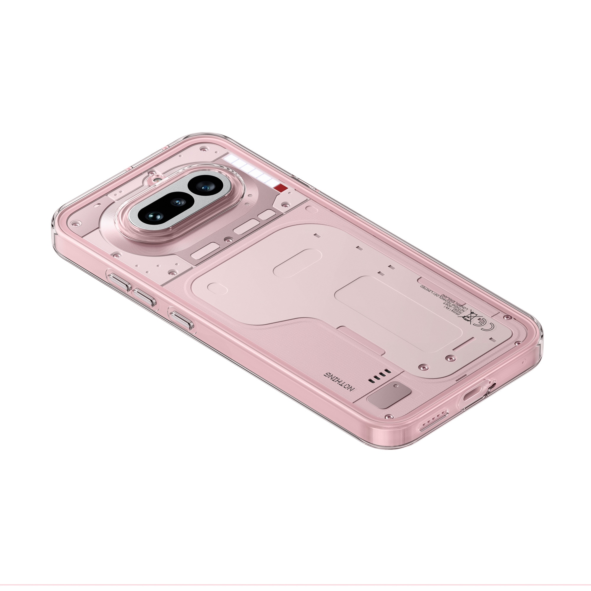 Telefon mobil Nothing Phone (4a), 256GB, 12GB RAM, 5G, Pink