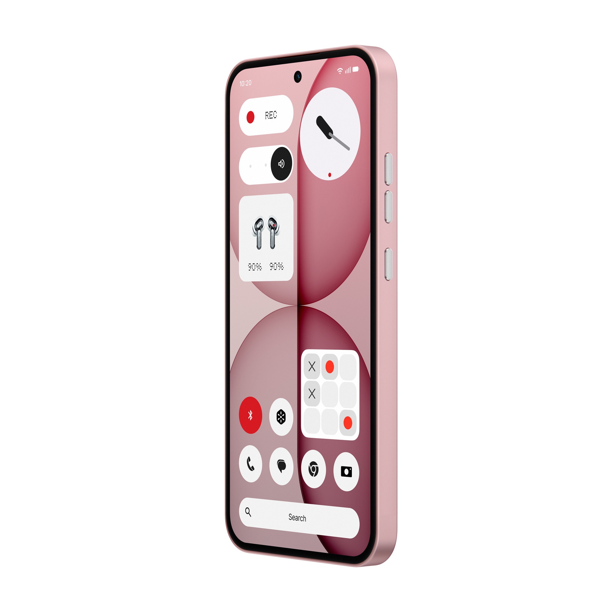 Telefon mobil Nothing Phone (4a), 256GB, 12GB RAM, 5G, Pink
