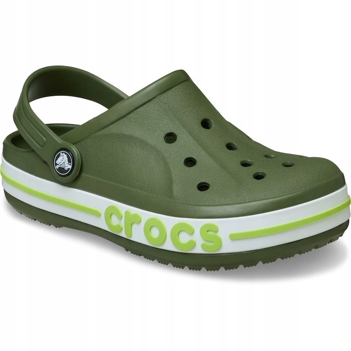 Crocs Bayaband verde army lime, copii, Verde