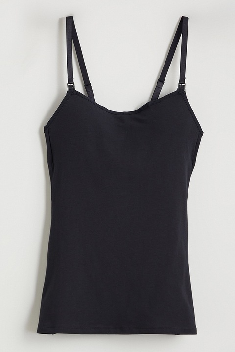 LC WAIKIKI, Top cu bretele ajustabile pentru gravide, Negru