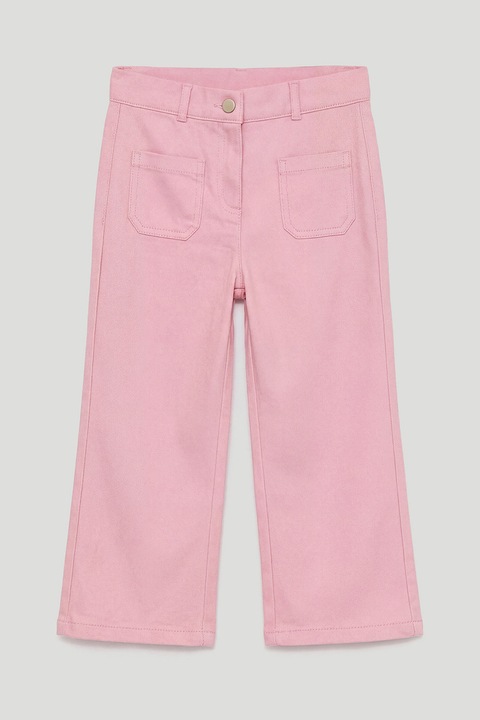 LC WAIKIKI, Pantaloni de bumbac cu buzunare, Roz pastel