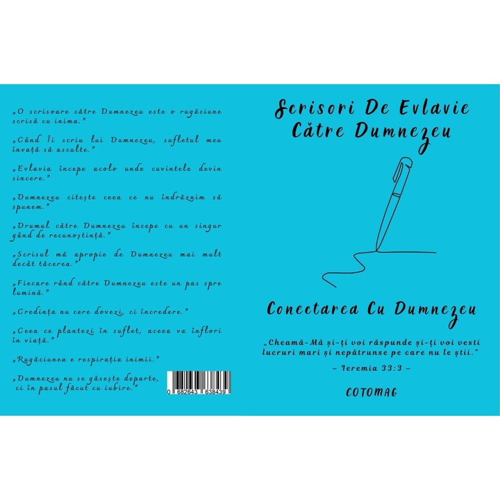 Jurnalul Scrisori De Evlavie Catre Dumnezeu - Conectarea Cu Dumnezeu / Ghid Practic / Autocunoastere / Personalitate / Dezvoltare Personala / Reflectie / Echilibru Emotional