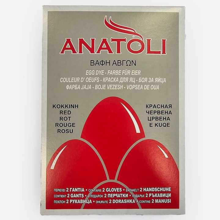 Vopsea Rosie Oua de Paste - Anatoli