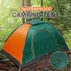 Cort camping, automat, 2-3 persoane, impermeabil, Deschidere automata, 200*150*110 CM, Strat dublu impermeabil, rezistent la vant si cu protectie UV, potrivit pentru activitati in aer liber, cum ar fi drumetii, activitati pe plaja, alpinism, camping