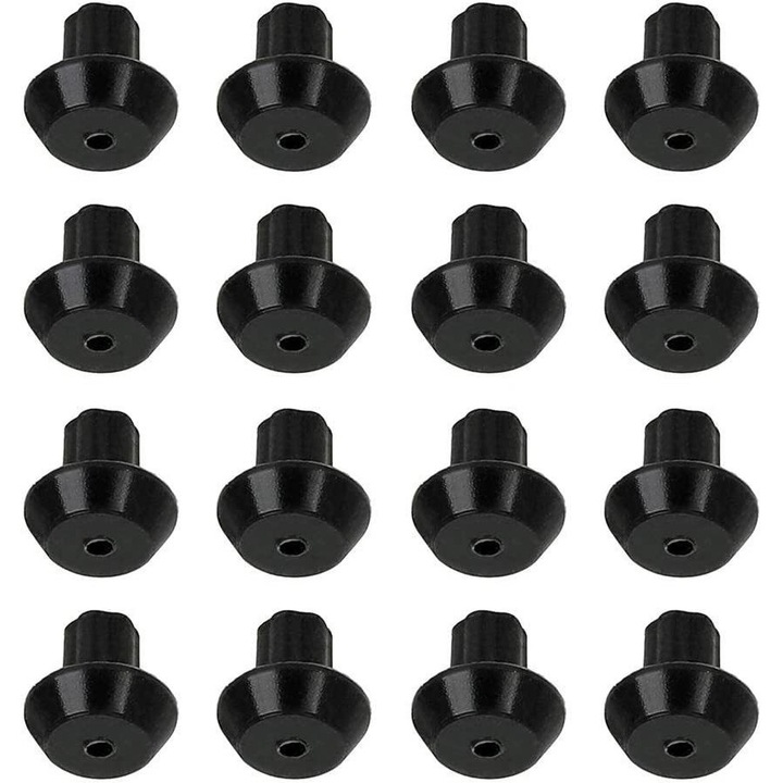 Set 32 picioare din cauciuc rezistente la caldura, pentru gratare aragaz, diametru 5mm