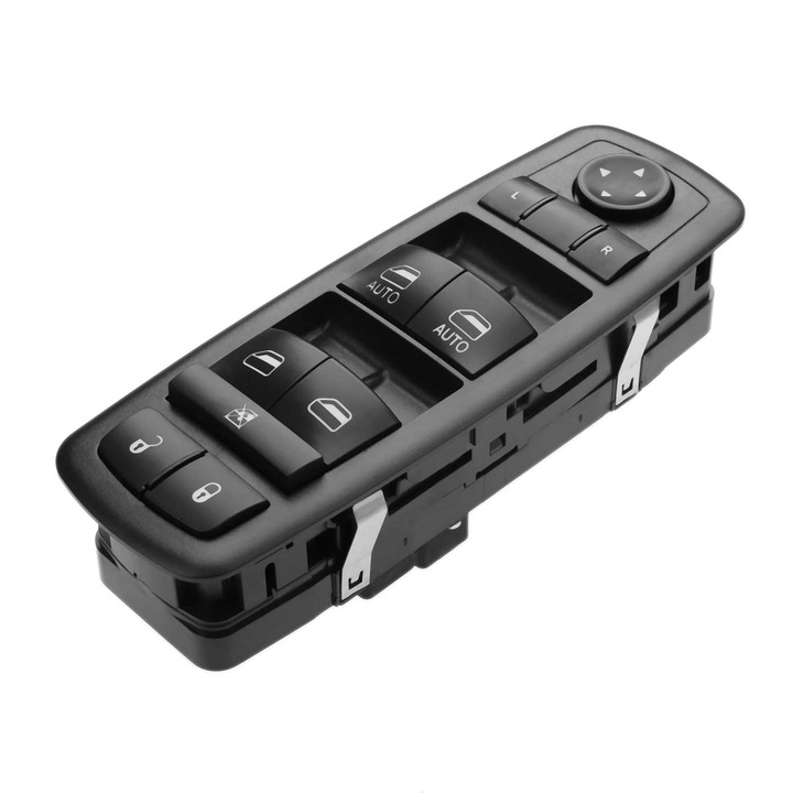 Elektromos ablakemelő kapcsoló, 4 ajtós, Dodge Charger Ram 1500/2500/3500-hoz, 8 tűs, 100% új, fekete