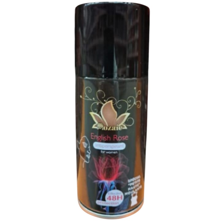 Deodorant Mozaic, English Rose, spray, 150ml, pentru femei
