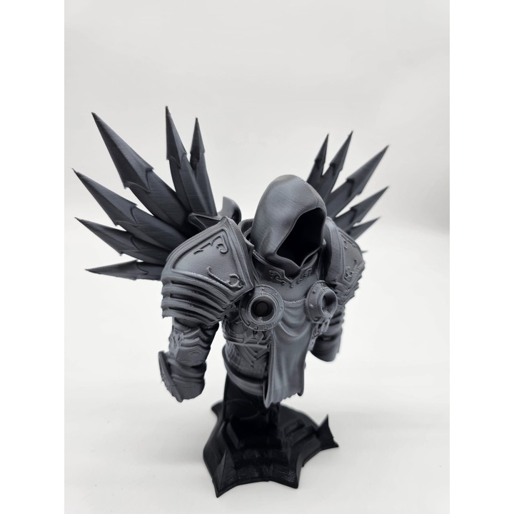Bust Tyrael Arhanghelul Justitiei 17 cm – figurina imprimata 3D, Colectie Diablo