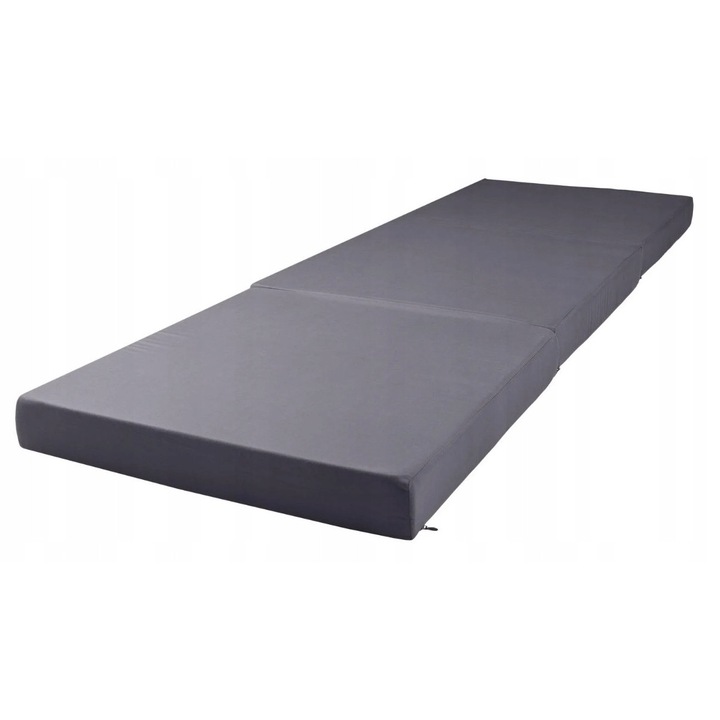 Saltea pliabila gri 2 in 1 Livarno home 190 x 65 cm