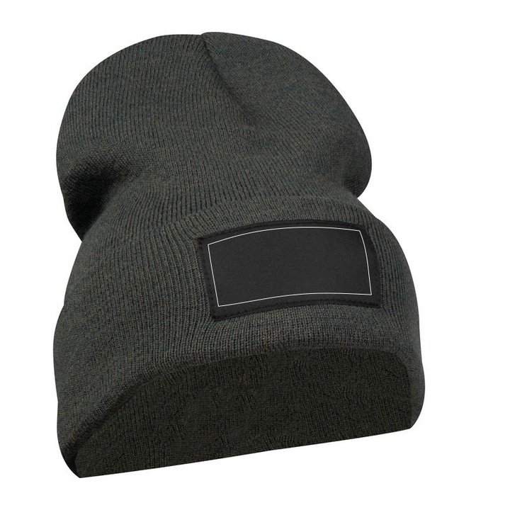 Caciula tricotata, Piksel, gri, universala, 20, 5x2x22cm