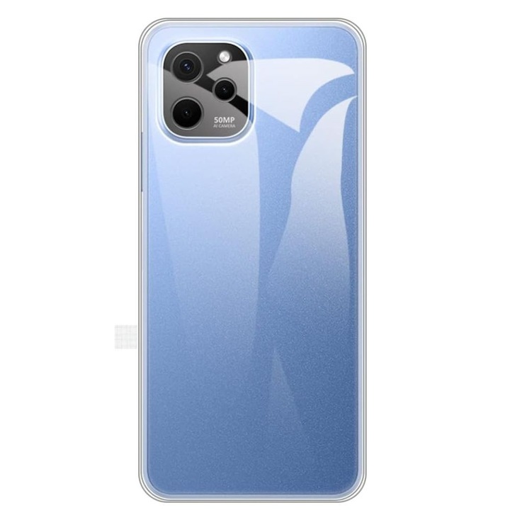 Szilikon tok, ütésálló, 2mm, Nova Y61 kompatibilis, átlátszó