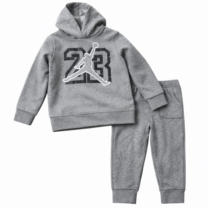 Trening Jordan 2 piese bumbac flausat 86 cm