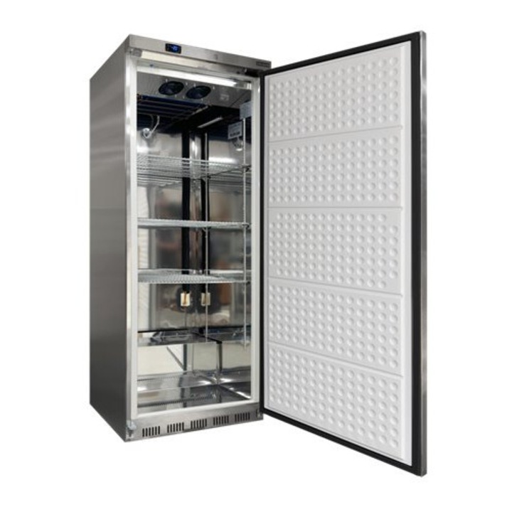 Congelator Tefcold UF600SS, 1 usa solida, 620/518L, -22/-18°C, R290, SS430, 777x695x1895 mm