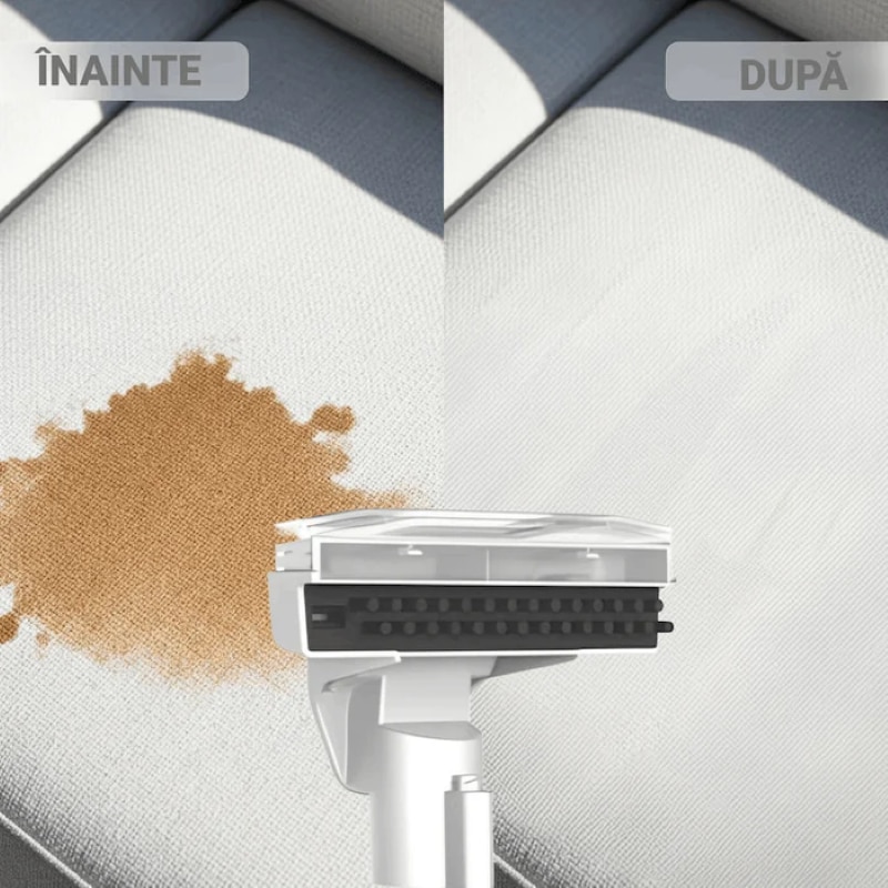 Aspirator Spalare si Extractie, Rezervor Dublu 1.5L + 0.8L, Putere 11000 Pa, 450W, Portabil, Ideal Auto, Canapea, Mocheta, Materiale Textile
