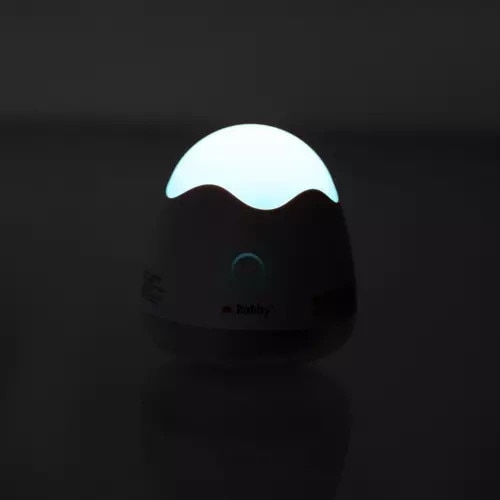 Aparat de curățat scame și lampă de veghe Ruhhy, 2in1, 6 lame, USB Type-C, Alb, 9x8.5cm