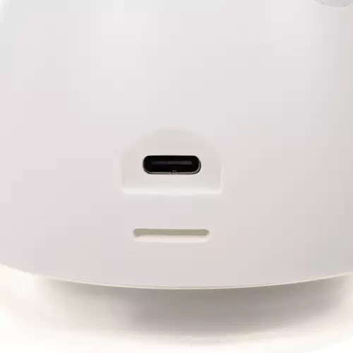Aparat de curățat scame și lampă de veghe Ruhhy, 2in1, 6 lame, USB Type-C, Alb, 9x8.5cm