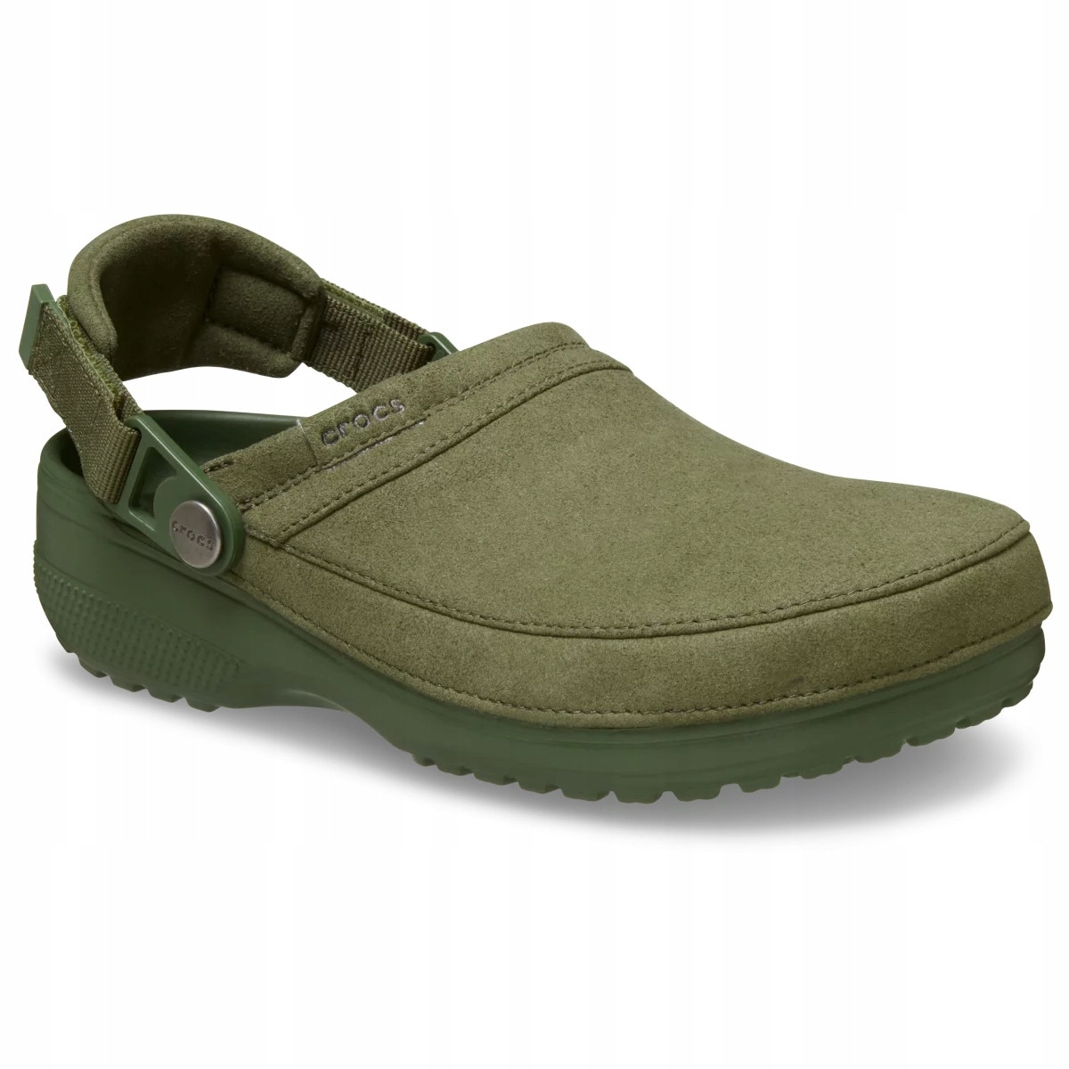 Crocs, barbati, saboti, Classic Crafted Vegan Suede Clog 211930
