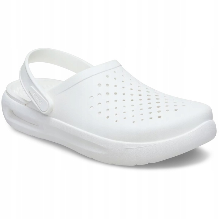 Crocs, Мъжко сабо, LiteRide InMotion Clog 209964, бял, Бял